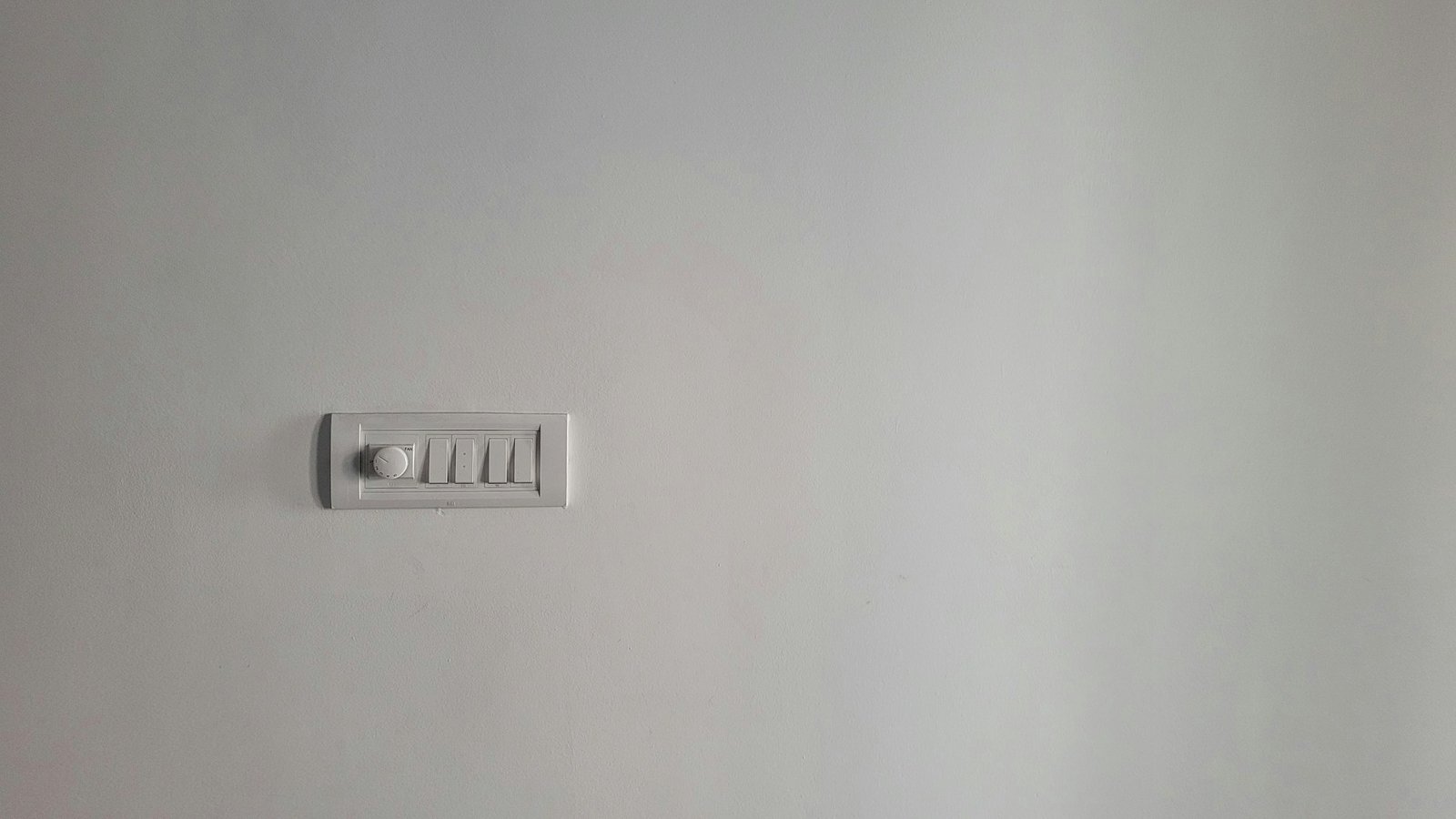 Lichtschalter an der Wand